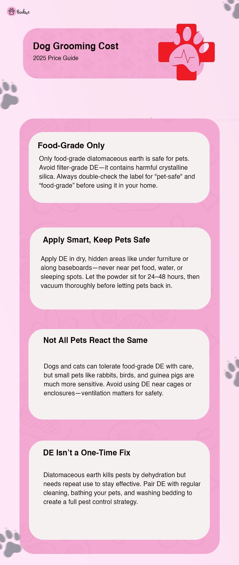 Is Diatomaceous Earth Safe for Pets